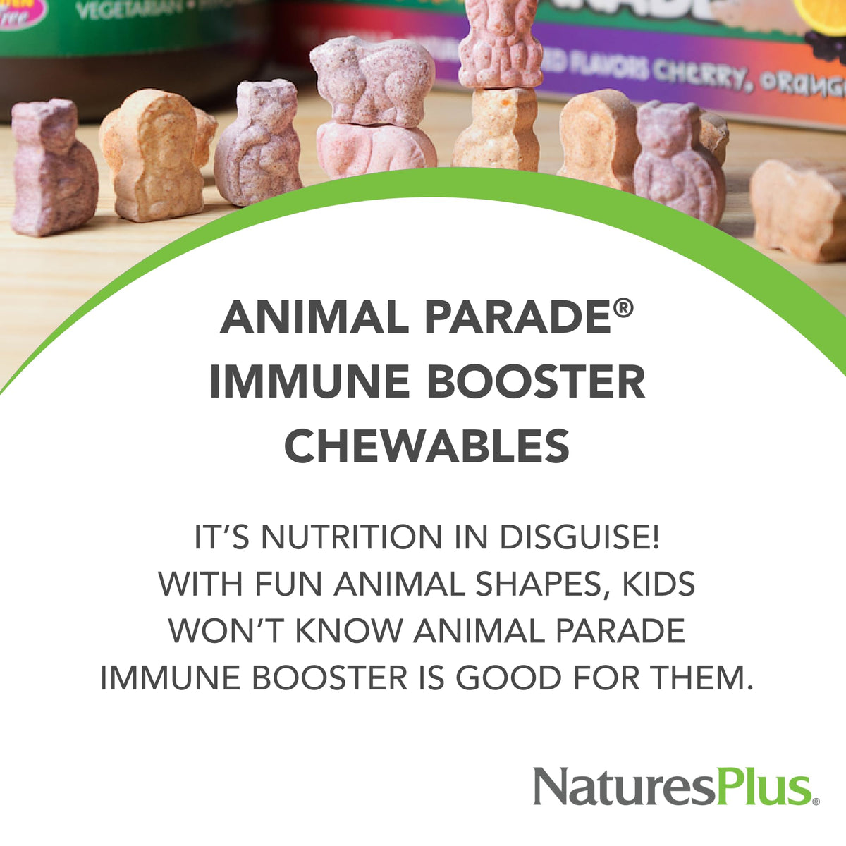 Natures Plus Animal Parade Immune Booster - 90 Tablets - image 3