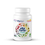 VitaMed Vita Forte Vegan Multivitamin with Probiotics - 60 Tablets