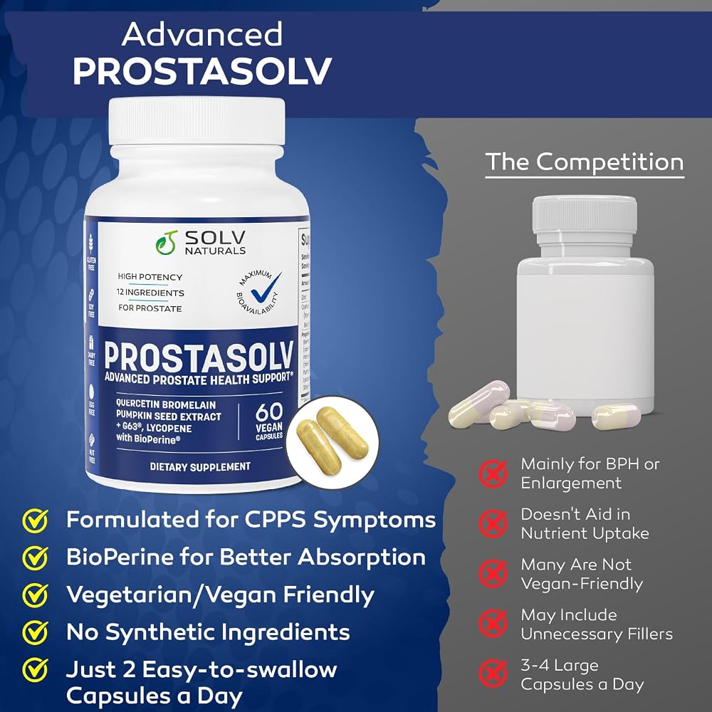 SOLV NATURALS PROSTASOLV Advanced Prostatitis