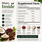 Green Organic Supplements Magnesium Taurate - 90 Capsules - image 8