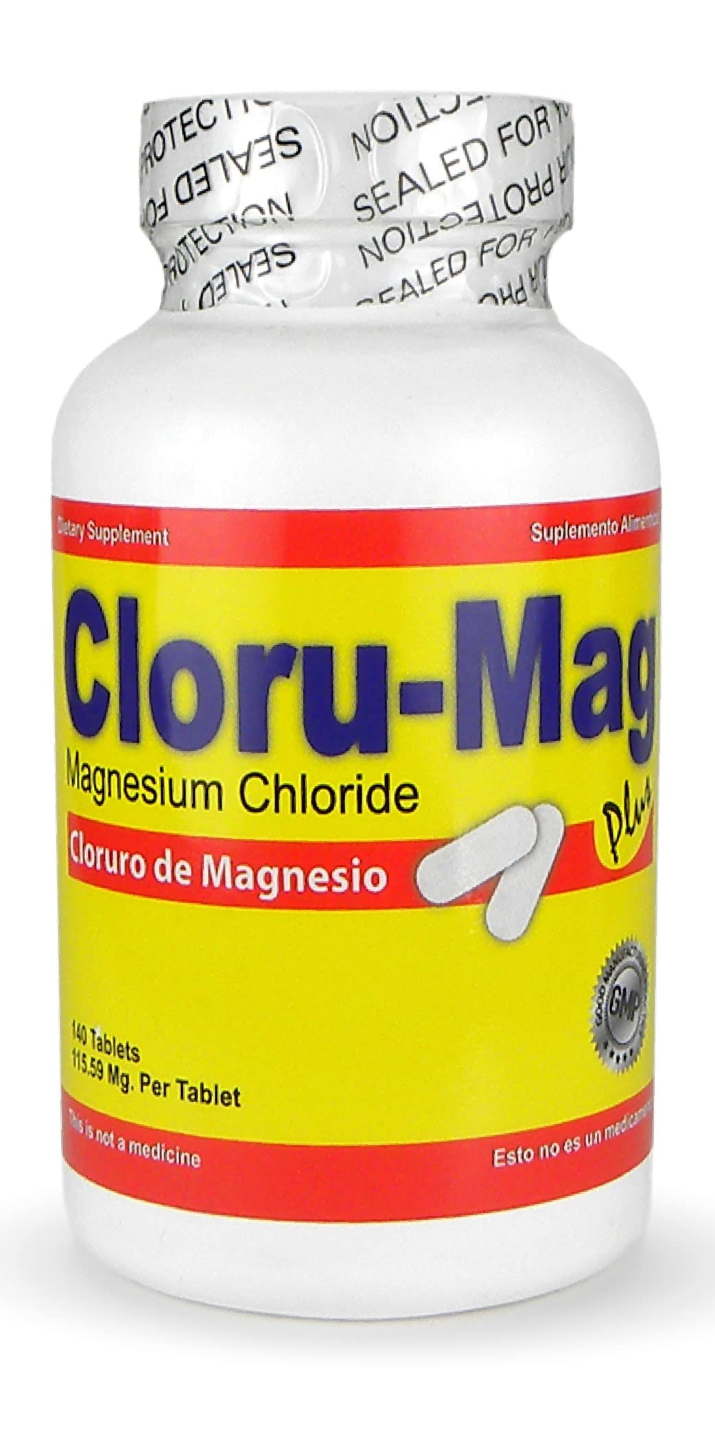 Cloru-Mag Plus Magnesium Chloride - 140 Tablets - image 2
