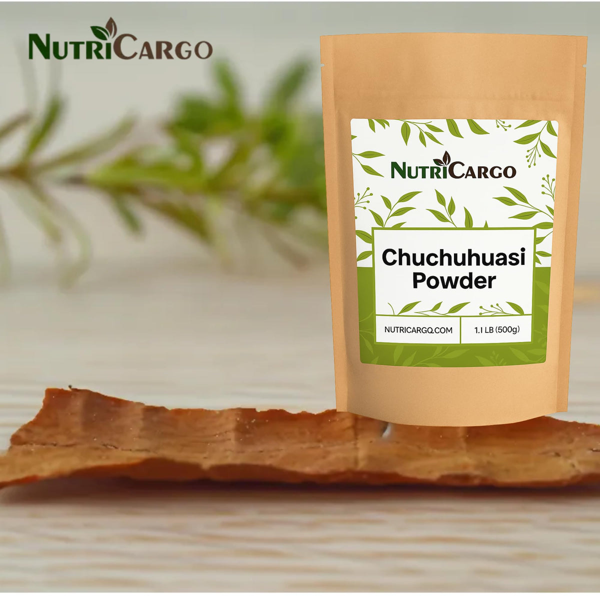 NutriCargo Chuchuhuasi Bark Powder - 500g - image 3