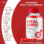 VIVE MD Vital Surge ACV Gummies 1000mg Apple Cider Vinegar - 300 Count - image 5