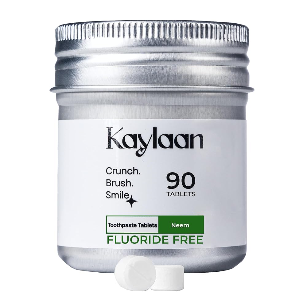 Kaylaan Neem Toothpaste Tablets - 90 Count