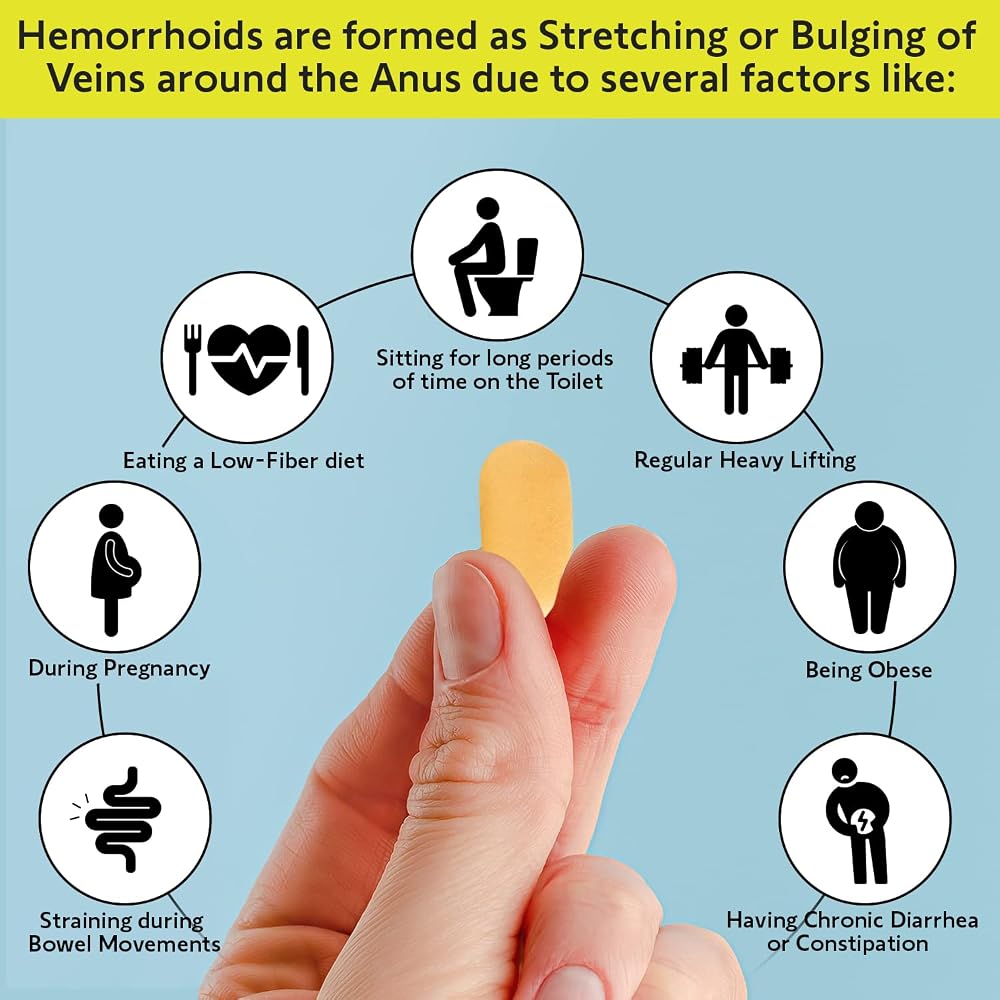 MINANATURALS HEMOGOAWAY Natural Hemorrhoid Relief - 60 Tablets - image 3