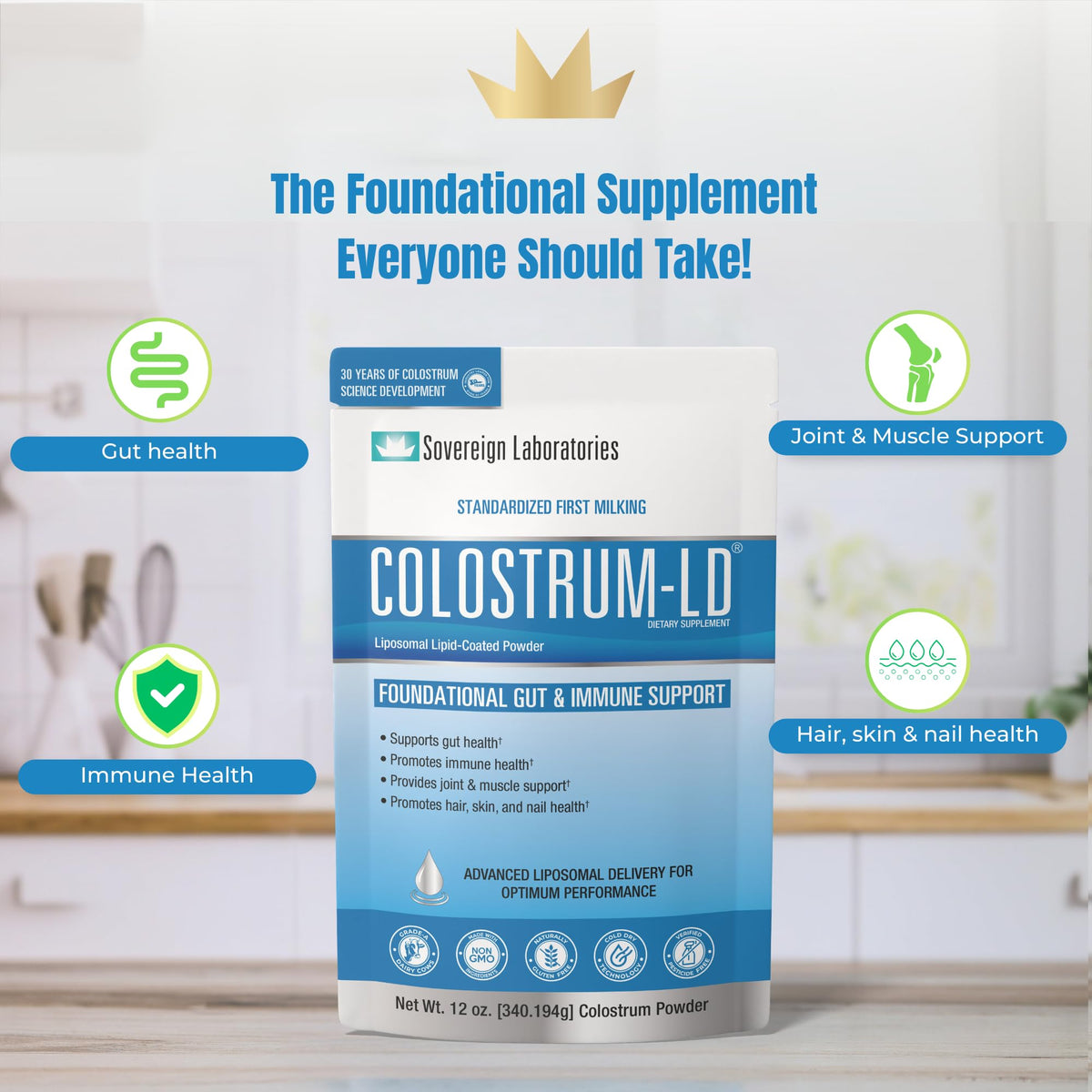 Colostrum-LD Liposomal Powder - 12 oz - image 4