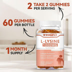 Whoyun L-Lysine 1000mg Gummies