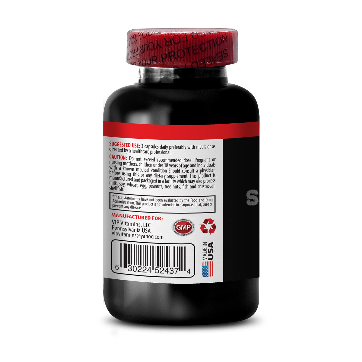 VIP Vitamins Liver Support Complex Milk Thistle - 120 Capsules - image 3