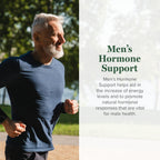 Global Healing Center Men's Hormone Support Liquid - 2 Fl Oz - image 2