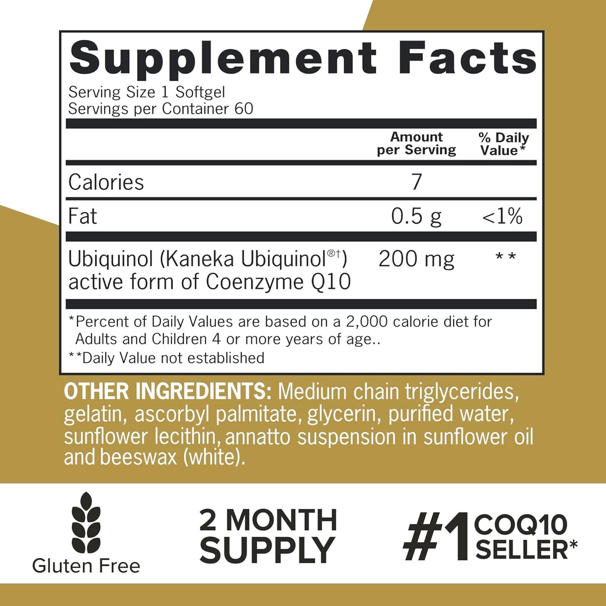 Qunol Ubiquinol Extra Strength, 200 mg