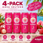 Mitra9 MITRA-9 Botanical Beverages - Paradise Lychee Sparkling Kava