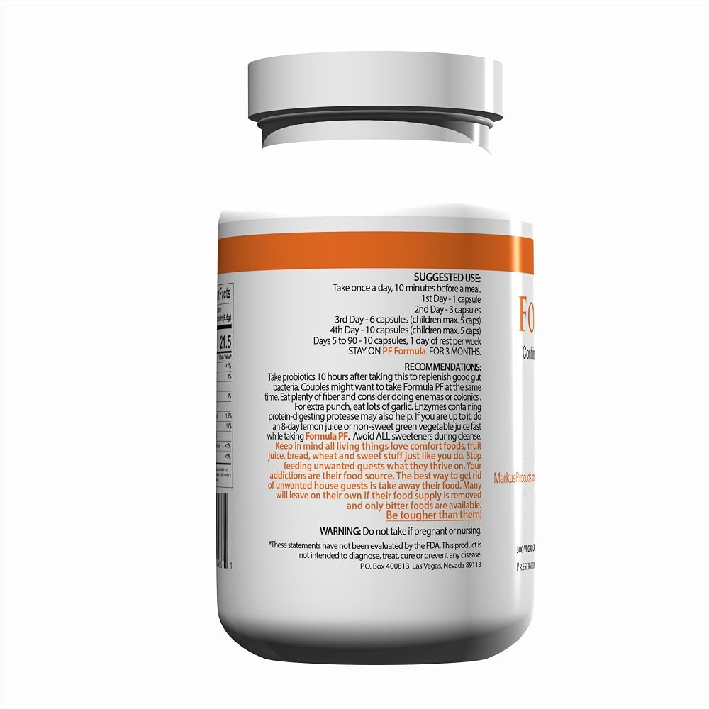 Body Force Formula PF Herbal Cleansing Capsules - 220 Count - image 4