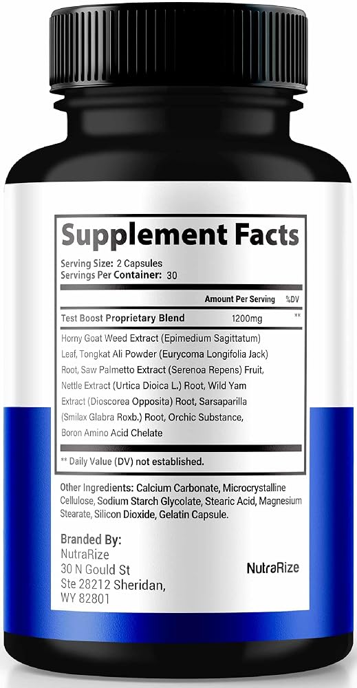 NutraRize Virility Savior Capsules for Men - 120 Capsules - image 2