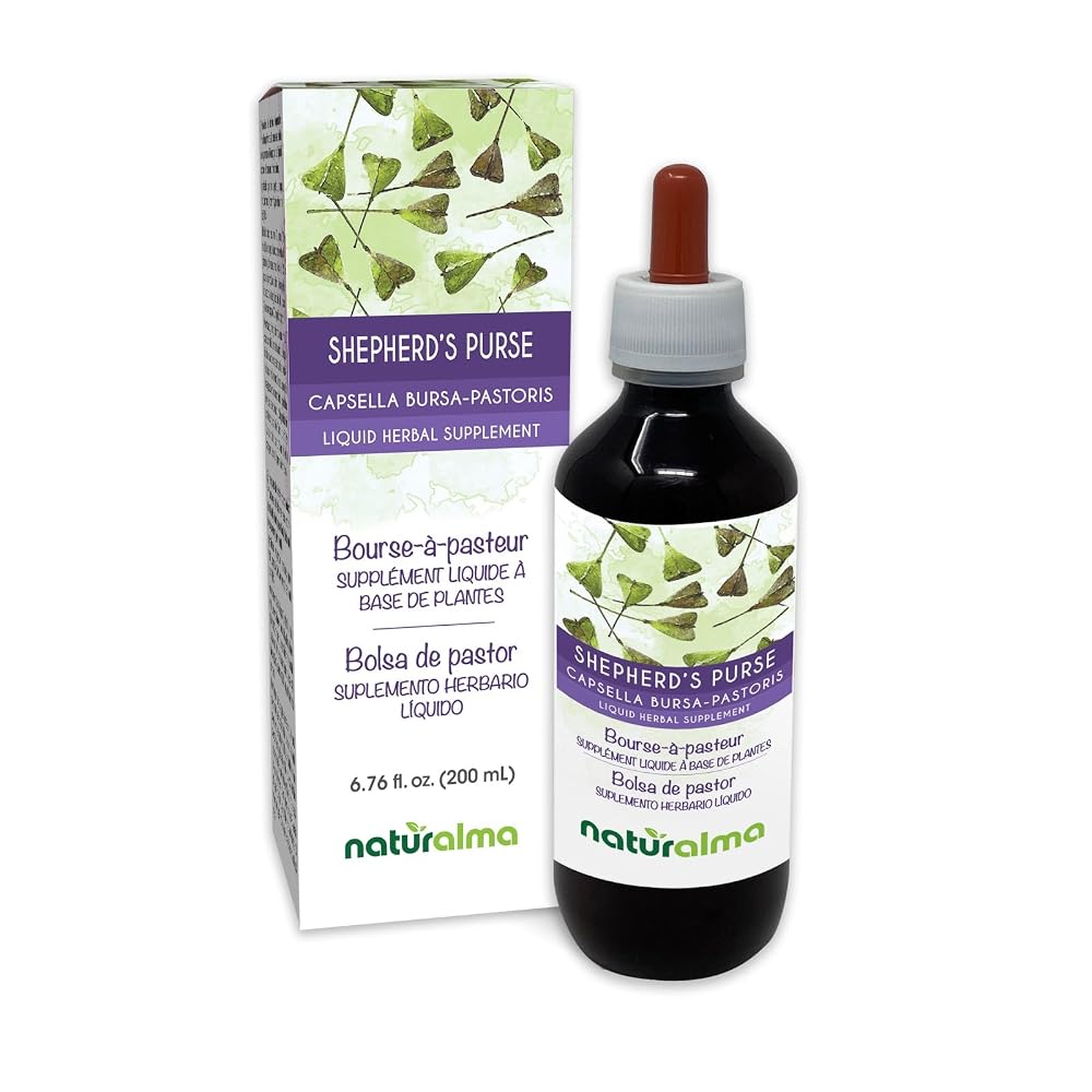 Naturalma Shepherd's Purse Herb Liquid Extract - 6.76 fl oz