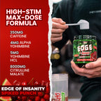 Psycho Pharma Edge of Insanity High-Stim Pre-Workout Powder