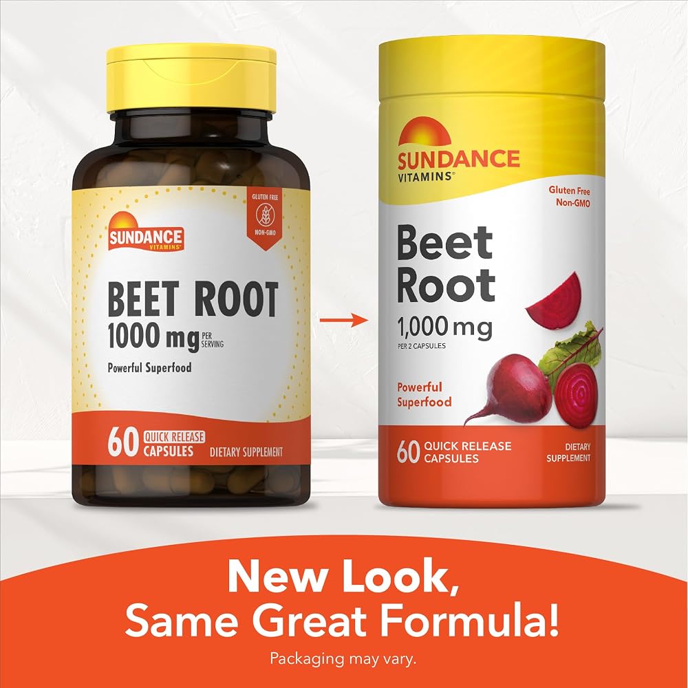 Sundance Beet Root 1000mg - 60 Capsules - image 7