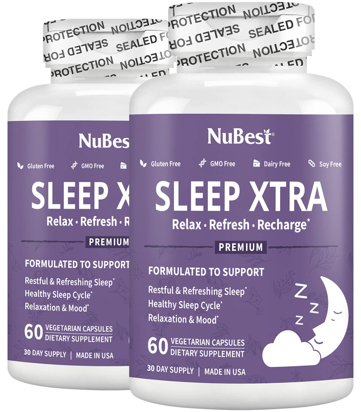 NuBest Sleep Xtra Supports Healthy Sleep for Adults - Vitamin B6