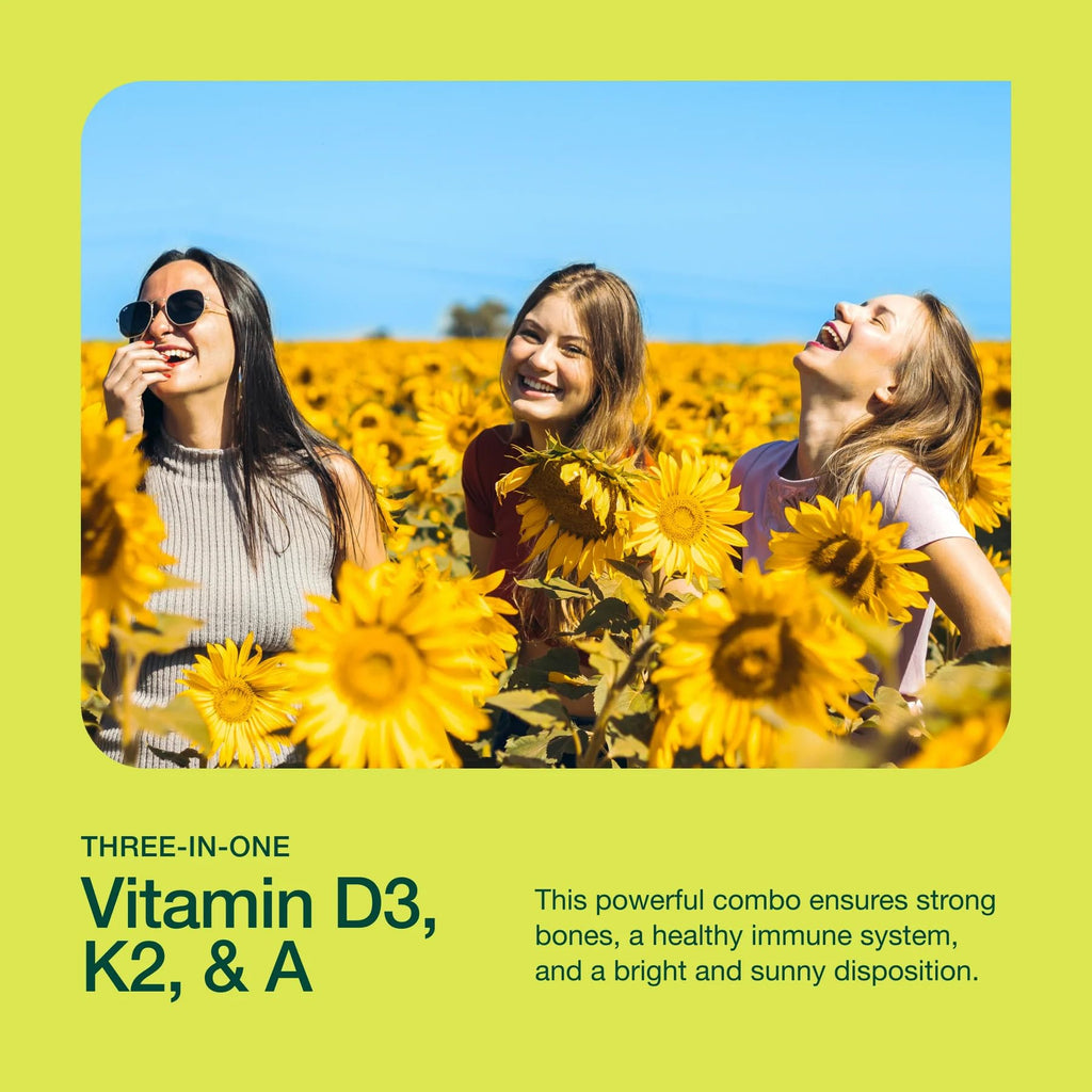 Fresh Nutrition Vegan Vitamin D3 + K2 6400 IU - 90 Capsules - image 3