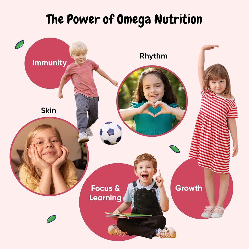 maxmedix Kids Omega 3 6 9 Gummies Plant-Based - 120 Gummies - image 3
