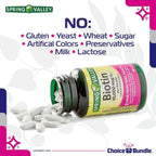 Choice Bundle Spring Valley Biotin Softgels 1000mcg Dietary