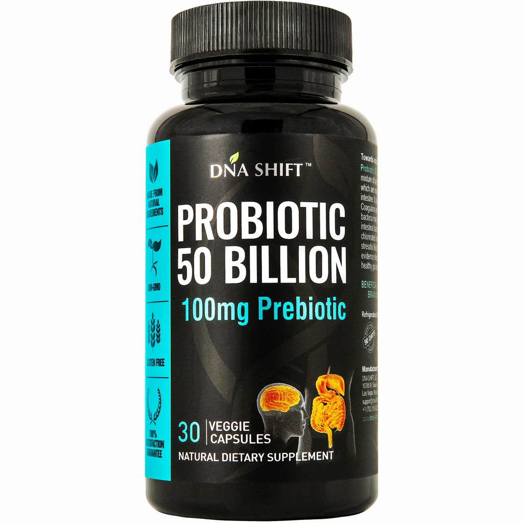 DNA SHIFT Probiotics 50 Billion 11 Strain - 30 Capsules