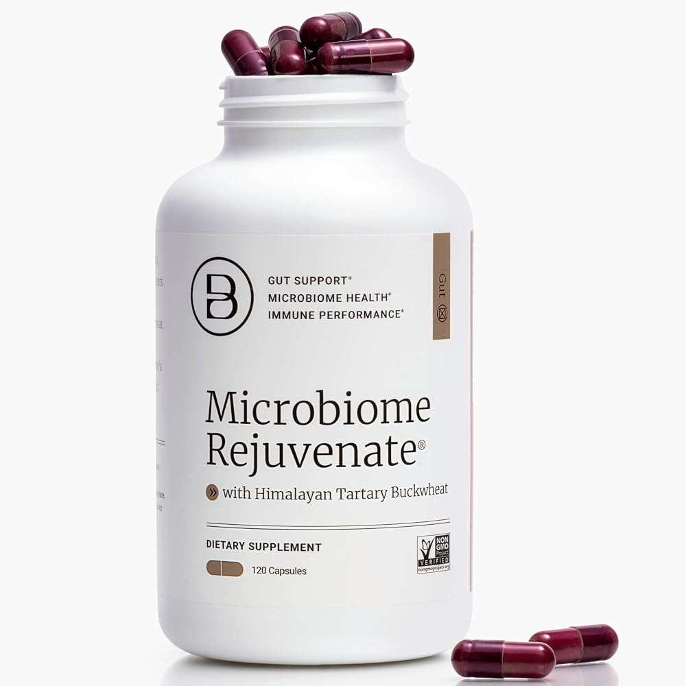 BIG BOLD HEALTH Microbiome Rejuvenate Prebiotic + Probiotic - 120 Capsules