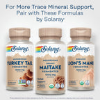 SOLARAY Organic Maitake 1000 mg Fermented - 60 Capsules - image 6