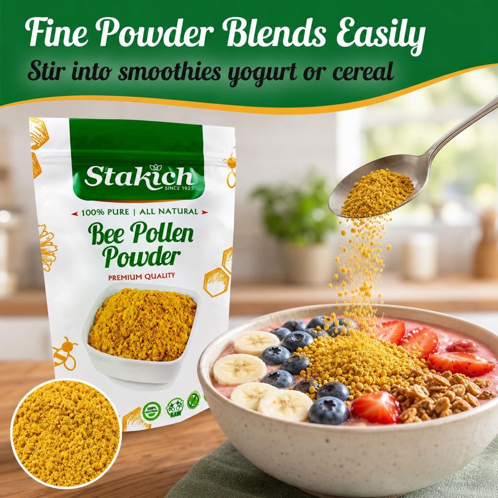 Stakich Bee Pollen Powder