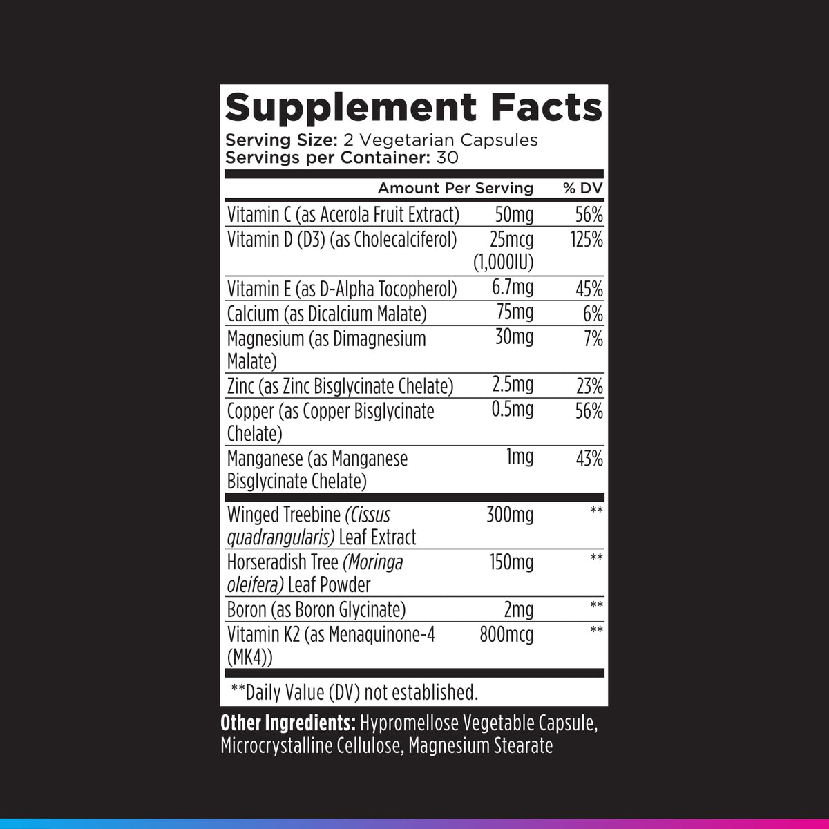 Livingood Daily Bone Health Support Calcium Supplement - 60 Capsules - image 8
