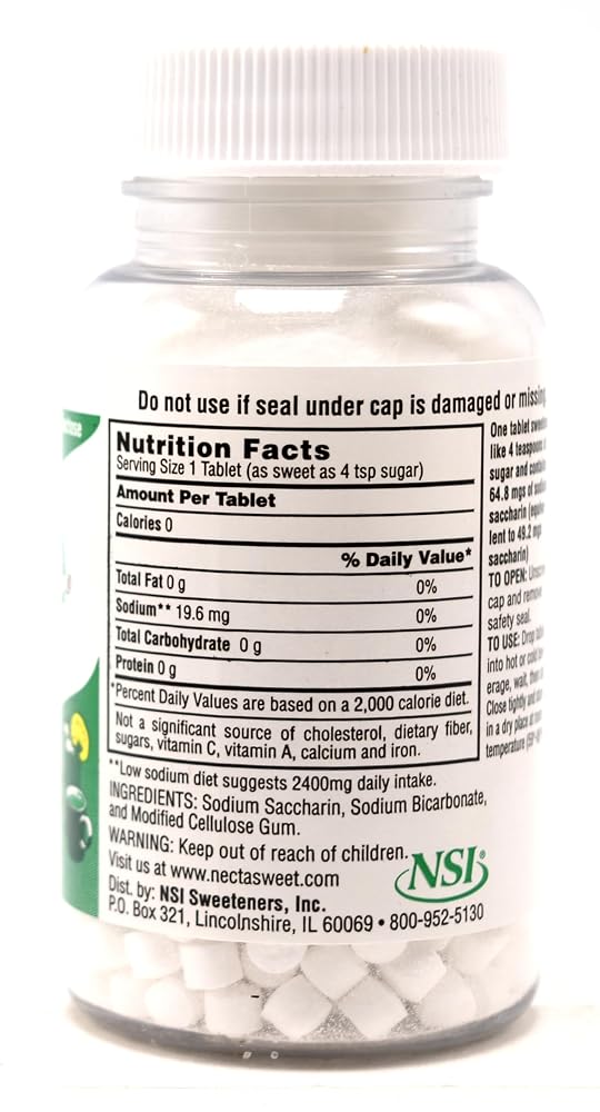 Necta Sweet Sugar Substitute Tablets - 100 Count - image 2