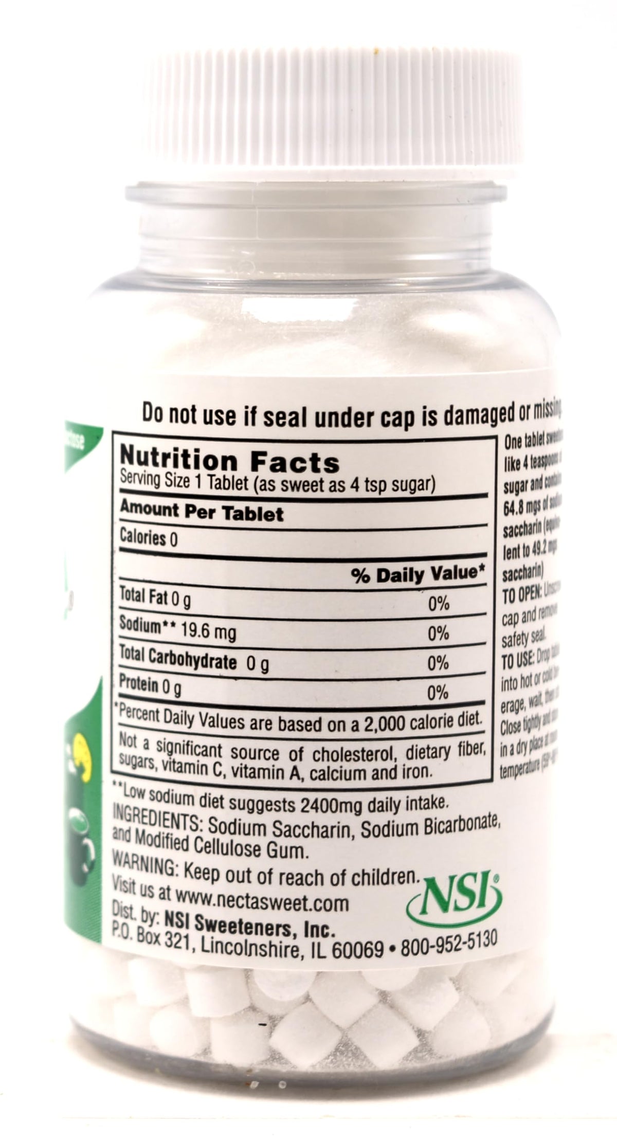 Necta Sweet Sugar Substitute Tablets - 100 Count - image 2