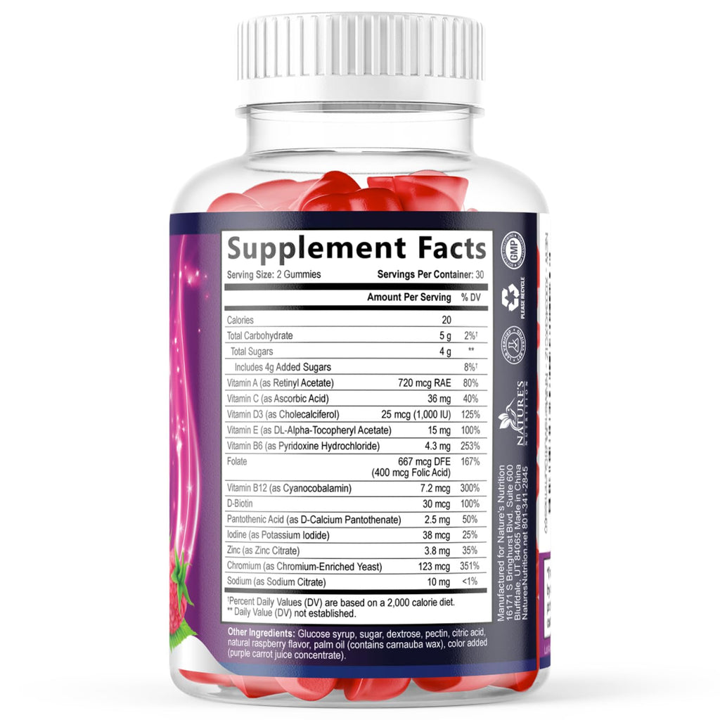 Nature's Nutrition Multivitamin for Men - 60 Gummies - image 9
