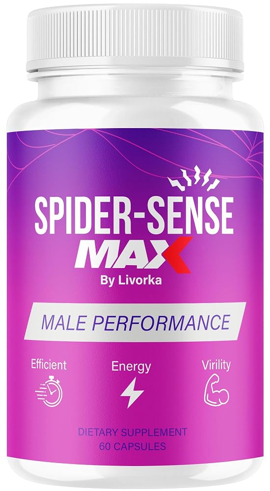 LIVORKA Spider Sense Max Capsules for Men - 60 Capsules