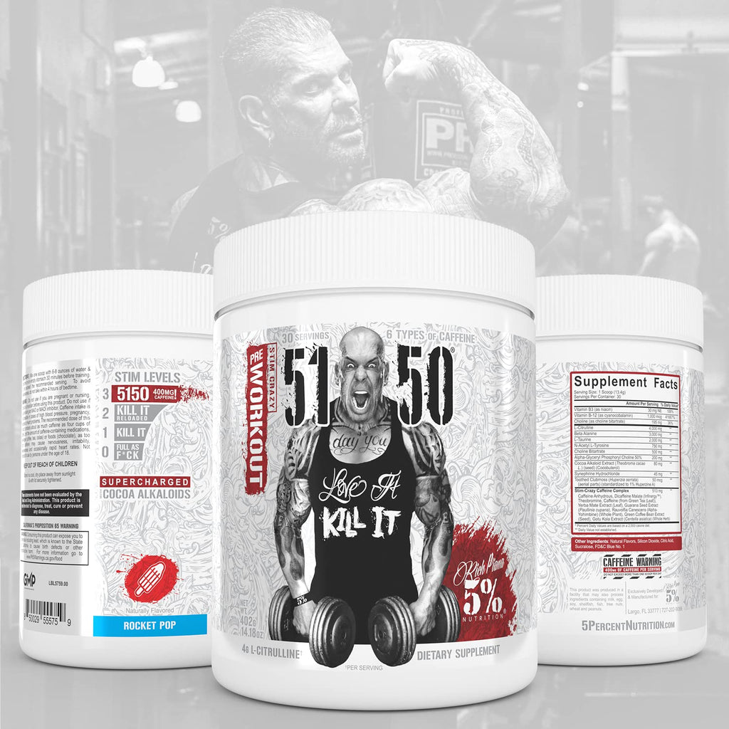 5% Nutrition 5150 High Stim Pre Workout Powder