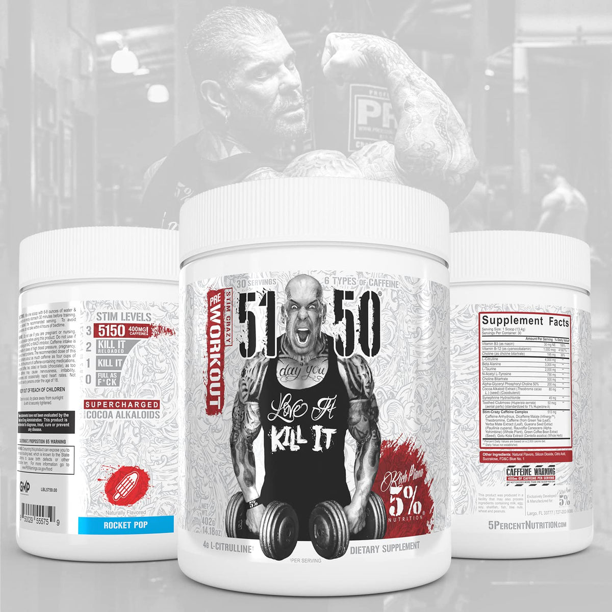 5% Nutrition 5150 High Stim Pre Workout Powder