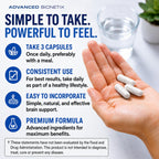 Advanced Bionetix Organic Lion's Mane Supplement - 120 Capsules - image 5