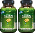 Irwin Naturals High Potency Mega D3 & K2 + Turmeric Extract