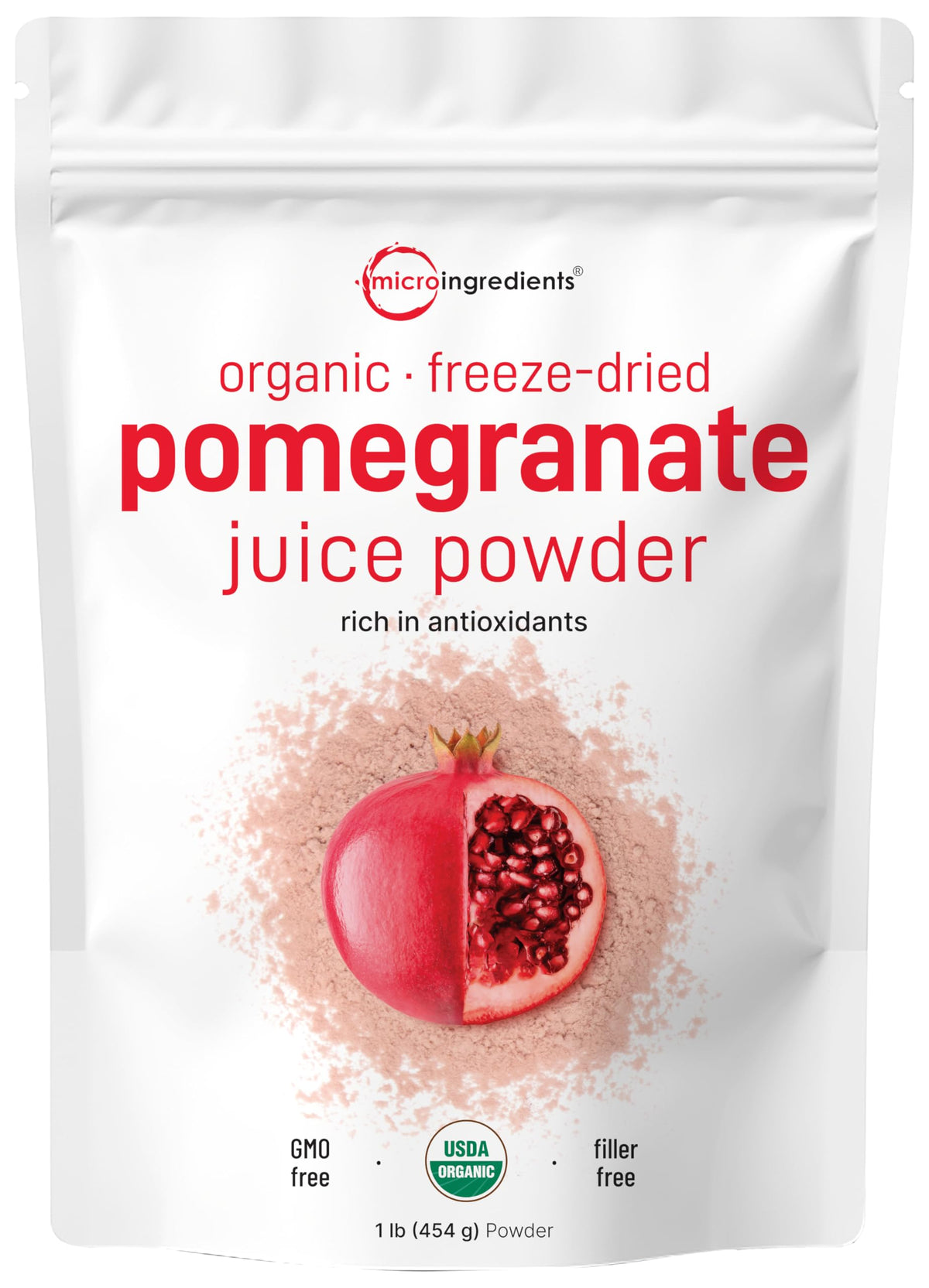 Micro Ingredients Organic Pomegranate Juice Powder - 1 Pound