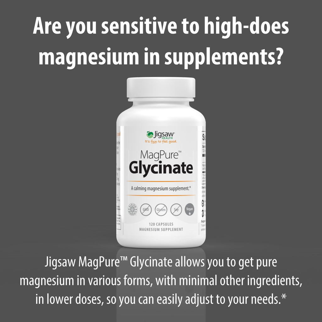 Jigsaw Health MagPure Glycinate Magnesium - 120 Capsules - image 4