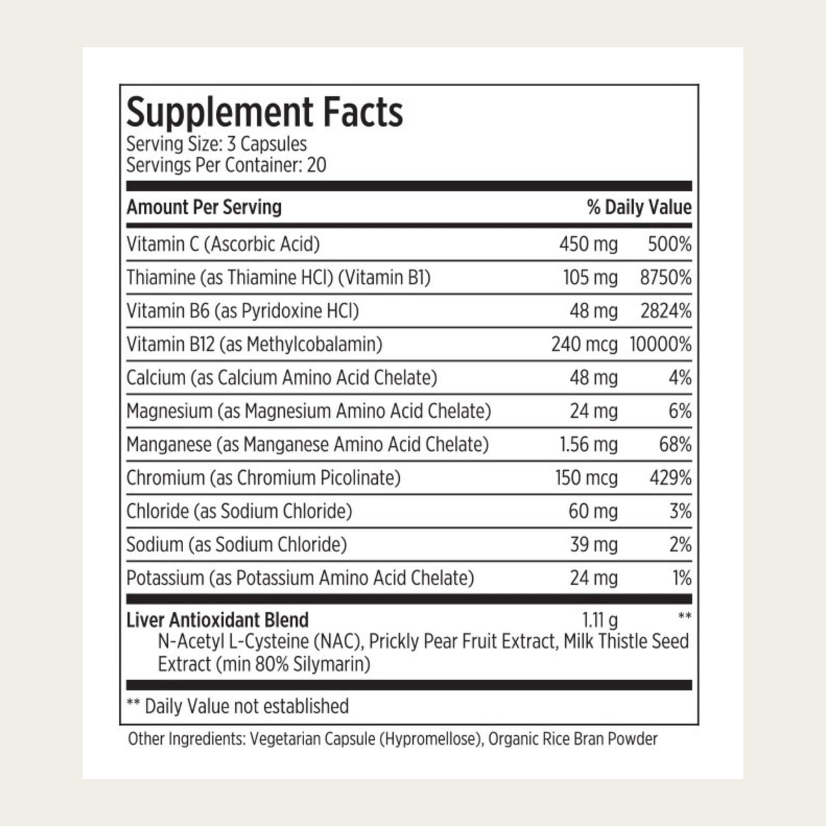LES Labs DeToxx Recovery & Liver Support Supplement - 60 Capsules - image 5