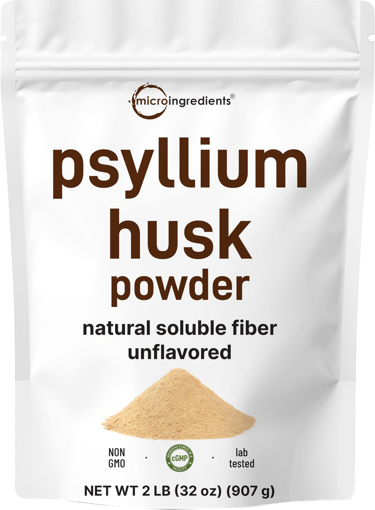 Micro Ingredients Psyllium Husk Powder - 2 lb