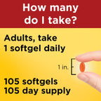 Nature Made CoQ10 200mg Softgels for Heart Health - 105 Softgels - image 5
