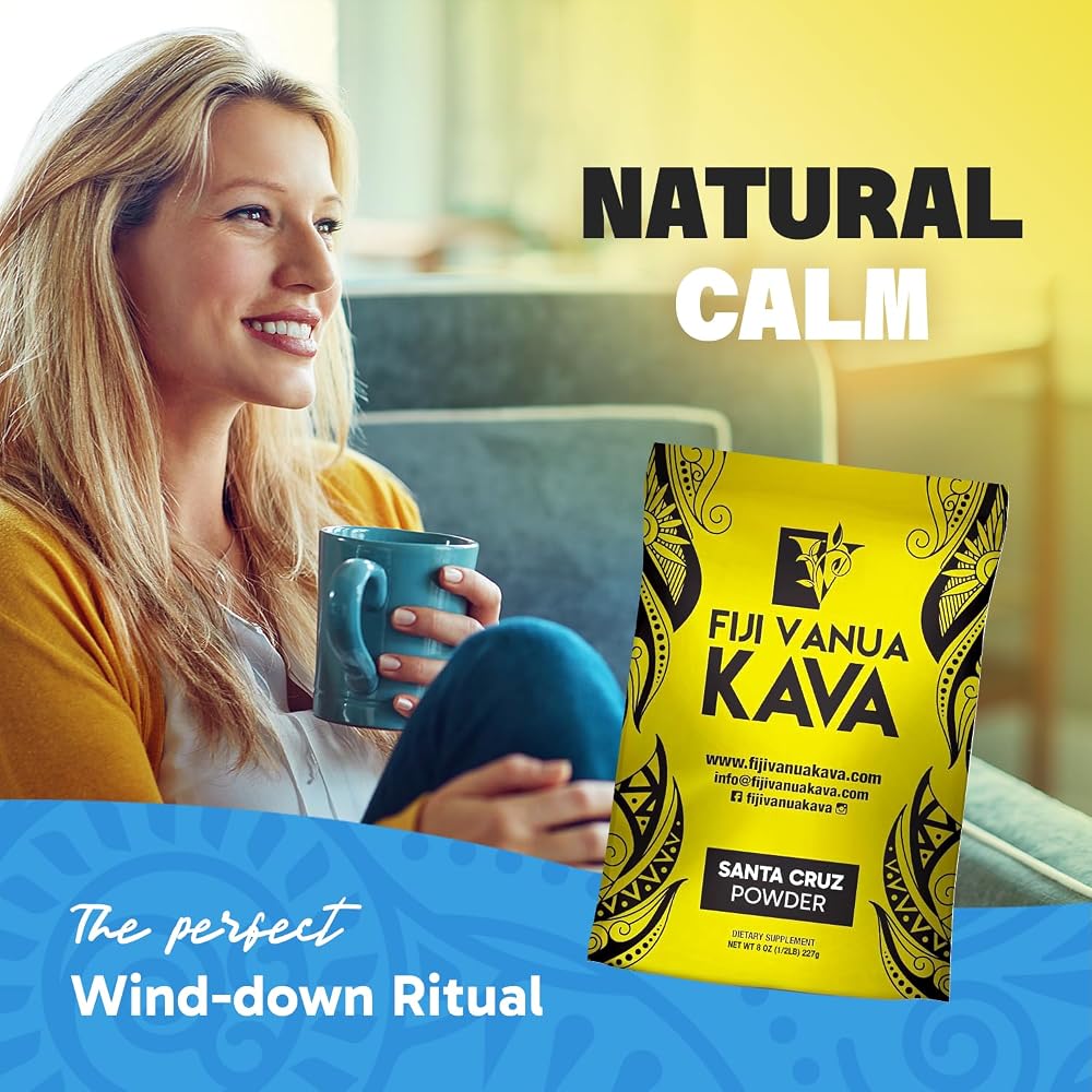 Fiji Vanua Kava Santa Cruz Root Powder Noble Medium Grind - 8oz - image 4