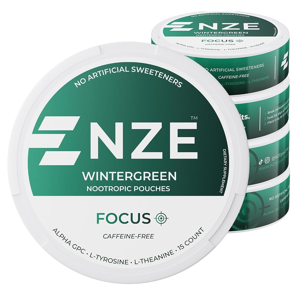 NZE Focus Nootropic Pouches