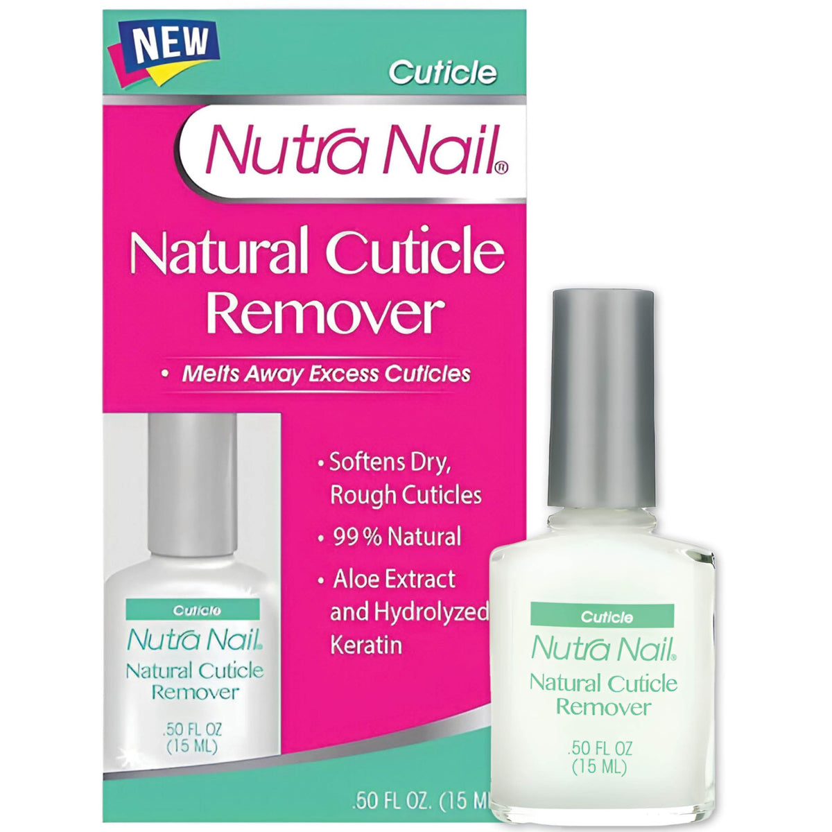 Nutra Nail Naturals Cuticle Remover Nail Bed Softener - 0.5 fl oz