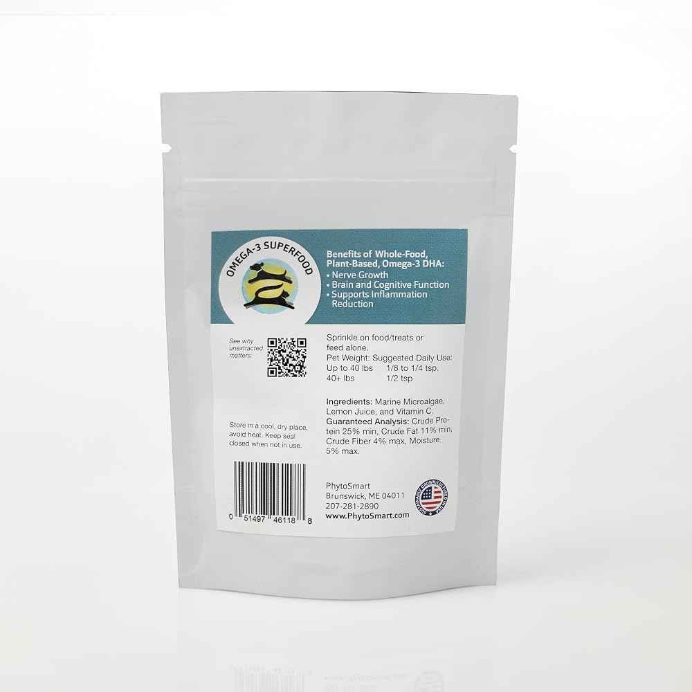 PhytoSmart Omega-3 Krumble DHA for Pets - 20 Gram Trial Size - image 2