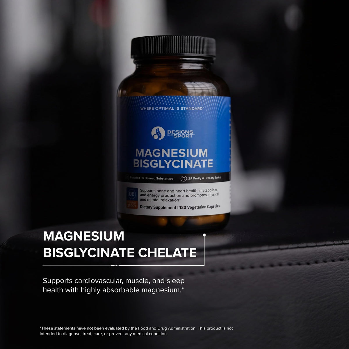 Designs for Sport Magnesium Glycinate - 120 Capsules - image 5