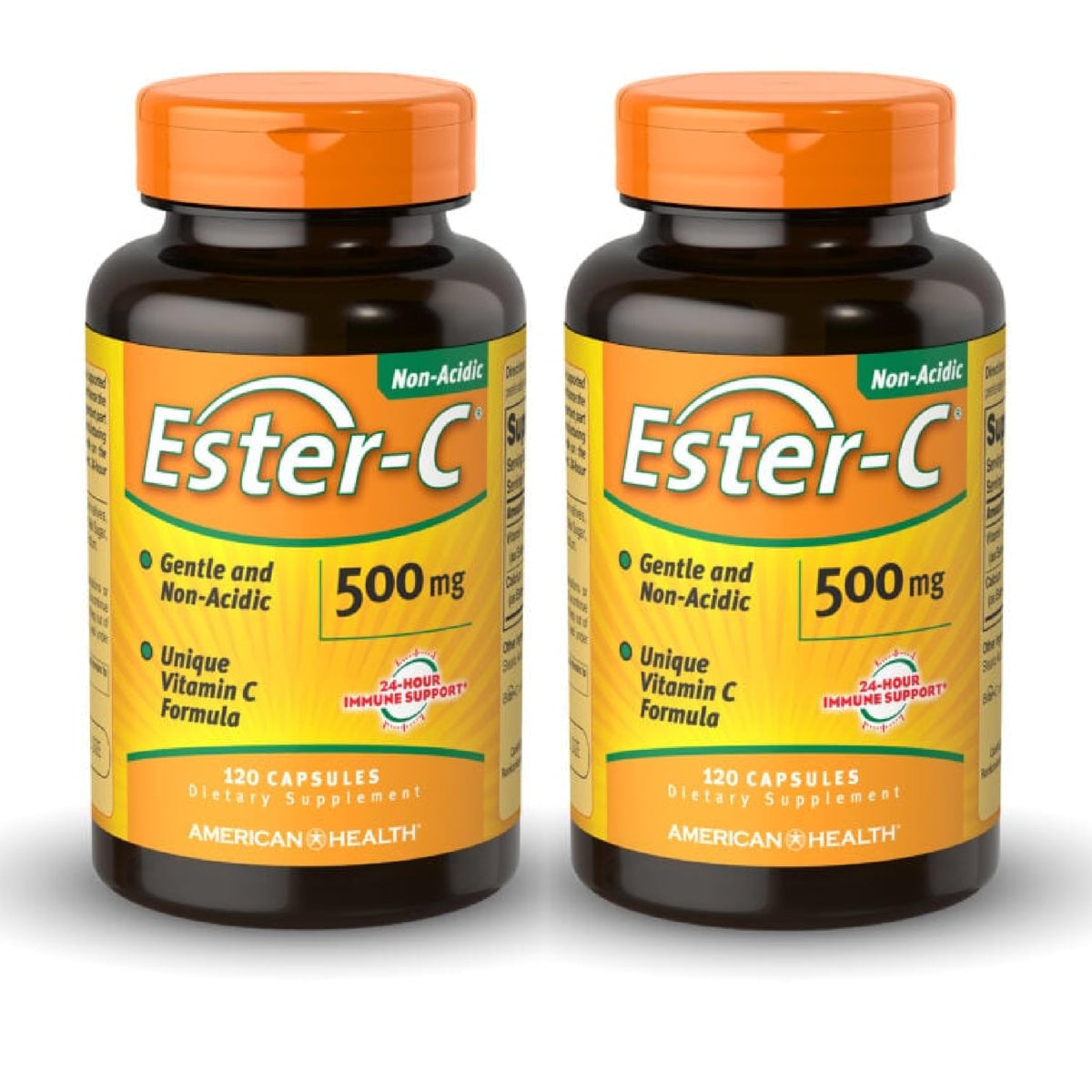 American Health Ester-C 500 mg Immune Support - 240 Capsules