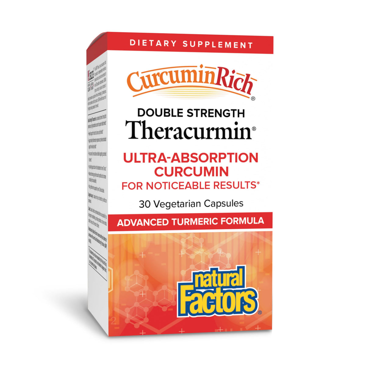 Natural Factors CurcuminRich Double Strength Theracurmin - 30 Capsules
