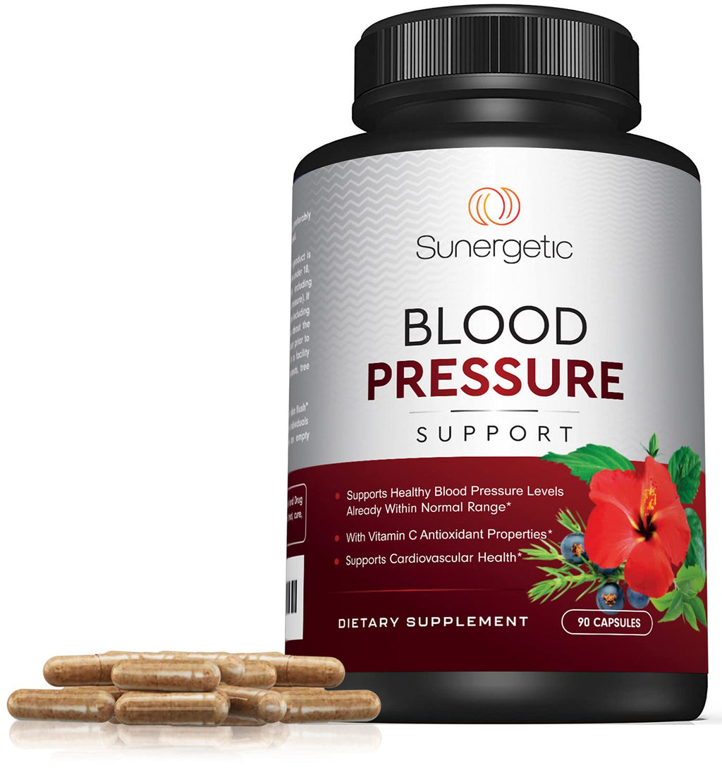 Sunergetic Blood Pressure Support Supplement - 90 Capsules - image 4